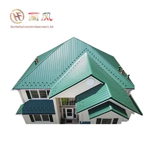 Püsiv õmblusega lame metallkatus