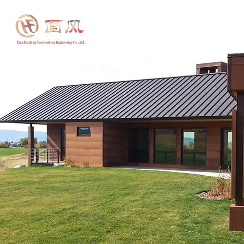 Püsiv õmblusega metallist veranda katus