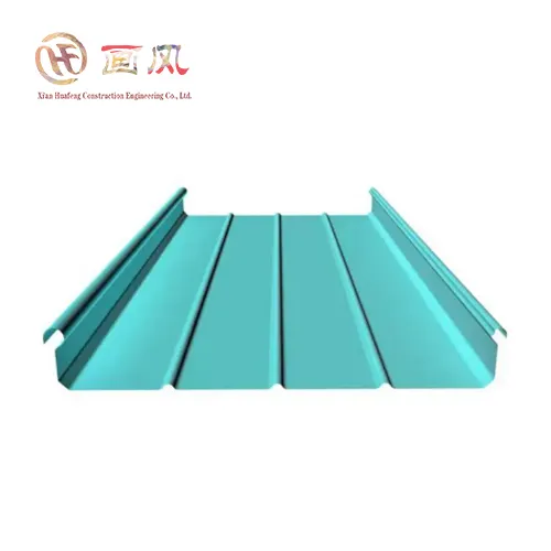 Metallist katusepaneelide lukustamine