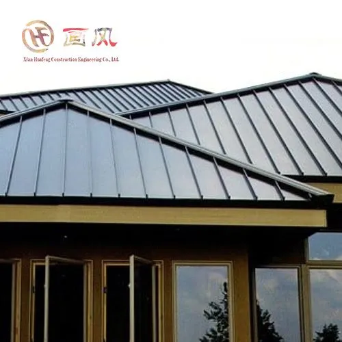 Seisvad õmblusmetalli katusepaneelid